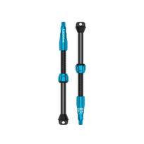 Lezyne CNC TLR PRO ventiliai | 80 mm | Blue