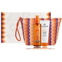 Collistar Sun Giftset rinkinys kūnui (200 ml. sausas aliejus + 100 ml. balzamas po deginimosi + kosmetinė) - Rinkinys
