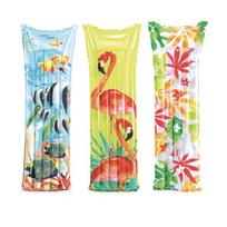 Pripučiamas plaukiojimo čiužinys Intex, 183 cm x 69 cm, įvairių spalvų