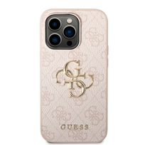 Telefono dėklas Guess GUHCP14L4GMGPI, Apple iPhone 14 Pro, rožinė sp.
