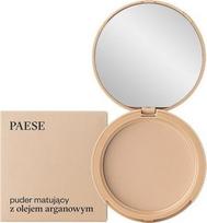 Kompaktinė pudra Paese Mattifying Argan, 02 light beige, 8 g