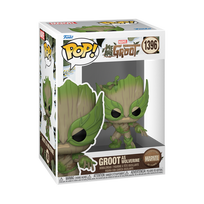 Žaislinė figūrėlė Funko POP! We Are Groot Groot As Wolverine 1396, žalia sp./rusva sp.