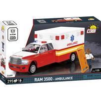Konstruktorius, automobilis Cobi RAM 3500 Greitosios pagalbos automobilis 24609, 295 vnt.