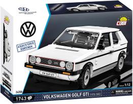Konstruktorius, automobilis Cobi Volkswagen Golf GTI 24358, 1743 vnt., balta sp.