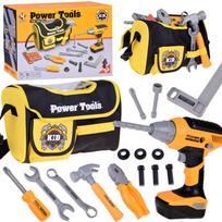 Žaislinis meistro įrankių rinkinys, - Engineering Kid Power Tools, įvairių spalvų