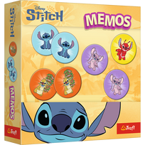 Atminties (memo) žaidimas Trefl Disney Stitch Lilo & Stitch 02899T