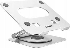 Nešiojamo kompiuterio stovas Unitek D1109B01, sidabro sp.