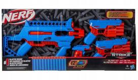 Žaislinių ginklų rinkinys Hasbro Nerf Alpha Strike F2699 Mėlyna sp./Raudona sp.