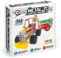 Konstruktorius Technok Metal Set Traktorius su priekaba 4876, 265 vnt.