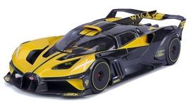 Žaislinis automobilis Bburago Bolide, geltona sp./juoda sp., 1:18