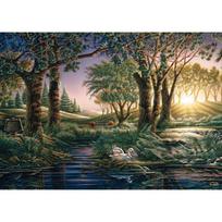 Dėlionė Schmidt Terry Redlin: Morning Magic At The Pond, Puzzle, 1000 vnt.