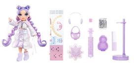 Lėlė su priedais Rainbow High Winter Wonderland Violet, 28 cm, violetinė sp.