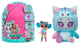 Lėlė su priedais MGA L.O.L. Surprise! Tweens Costume Surprise Emma Emo, 17 cm, mėlyna sp.
