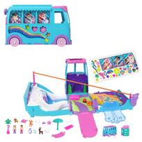 Figūrėlių rinkinys, su priedais Mattel Polly Pocket Pet Mobile Adventure JCC22, įvairių spalvų