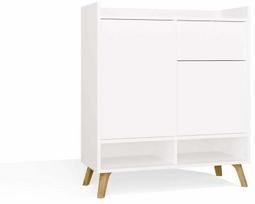 Komoda Colin, balta sp., 92 cm x 35 cm x 80 cm