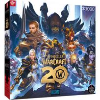 Dėlionė Good Loot World Of Warcraft 20th Anniversary, 48 cm x 68 cm, 1000 vnt., įvairių spalvų