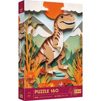 Dėlionė Trefl Paper Art Dinozaur 40048, 41 cm x 27.5 cm, 160 vnt., įvairių spalvų