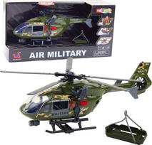 Žaislinis sraigtasparnis Lean Toys Air Military, 1:12, žalia sp.
