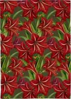 Virtuvinis rankšluostis Skona Ting Poinsettia, raudona sp./žalia sp., 70 cm x 50 cm