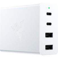 RAZER USB-C 130W GaN Netzteil/ Ladegerät/ Charger Mercury, 2x USB-C, 2x USB-A, PD 3.0 | RC21-01700200-R3M1 | 8886419337775