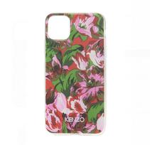 KENZO ORIGINAL Apple iPhone 11 Pro Max dėklas PINK-RED FLOWERS