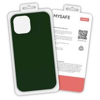 MYSAFE silikoninis Dėklas Apple iPhone 12 Pro Max DARK GREEN BOX