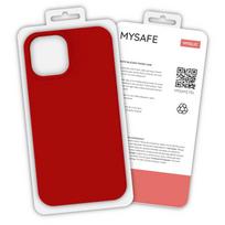 MYSAFE silikoninis Dėklas Apple iPhone 12 Pro Max RED BOX
