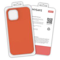 MYSAFE silikoninis Dėklas Apple iPhone 12/12 Pro ORANGE BOX