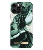 Ideal of Sweeden IDFCAW 21-I2061-320 Apple iPhone 12/12 Pro dėklas GOLDEN OLIVE MARBLE