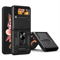 TECH-ProTECT CAMSHIELD Pro Galaxy Z FLIP 4 juodos spalvos