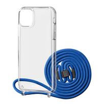 SBS Necklace dėklas Blue with coloured strap, skirtas Apple iPhone 12/12 Pro