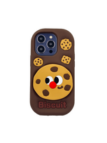 Dėklas dėklas 3D BISCUIT su stoveliu Apple iPhone 14 Pro