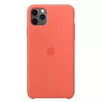 silikoninis dėklas MX022ZM/A iPhone 11 Pro Max Orange