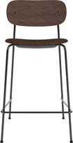 Audo Copenhagen Baro kėdė Co 68,5 cm, tamsaus ąžuolo, su apmušta sėdyne, buklė rudos spalvos