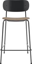 Audo Copenhagen Baro kėdė Co 68,5 cm, juoda, su apmušta sėdyne, smėlio spalvos