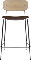 Audo Copenhagen Baro kėdė Co 68,5 cm, šviesus ąžuolas, su apmušta sėdyne, ruda boucle