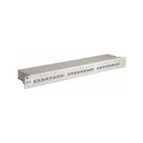 Triton CAT 6 panel krosowy 19-calowy (48,3 cm), 24 porty - Wersja kolorystyczna Gray | 4040849940361 | 4040849940361