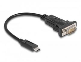 Kabel USB Delock DELOCK Adapter USB Type-C > 1 x Seriell RS-232 D-Sub 9 Pin | 64125 | 4043619641253