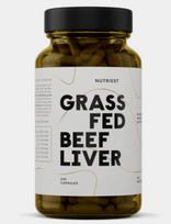 „Grass Fed Beef Liver“ Grass-Fed Liofilizuotos jaučio kepenėlės ‘Nutriest’ (240 kaps)