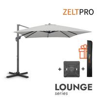 Lauko skėtis su Solid padu (užvalkalas dovanų) Lounge Light Grey