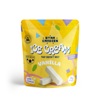 STAR CANDIES šaltyje džiovinti vaniliniai ledai, 16g