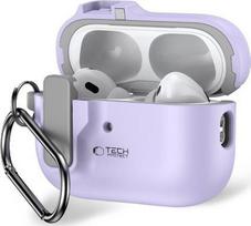 TECH-PROTECT SLIM DĖKLAS SU KABLIUKU, SKIRTAS APPLE AIRPODS PRO 1 2 AUSINĖMS. IŠSKIRTINĖ APSAUGA.
