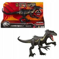Žaislinė figūrėlė, dinozauras Mattel Jurassic World Ultimate Damage Indoraptor JCG26, 35 cm, juoda sp.