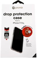 Telefono dėklas Promiz Drop Protection, iPhone 17 Pro, skaidri sp.