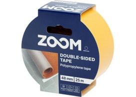 Dvipusė polipropilenė juosta ZOOM, 48 mm x 25 m