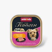 Animonda Vom Feinsten Dog Mini Adult višta, žąsis, petražolės 100 g | 4017721823593