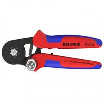 Laidų antgalių užspaudimo replės 0.08-16mm², 6-kant, Knipex