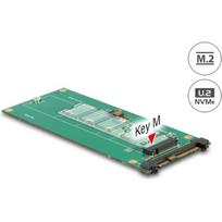 DELOCK SATA Konverter U.2 SFF-8639 NVMe -> 1x M.2 Key M | 62865 | 4043619628650