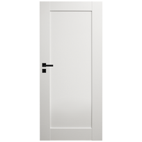 Durų varčia DOMIDOR MIRROR, baltos spalvos, 844 x 2030 mm, dešinė