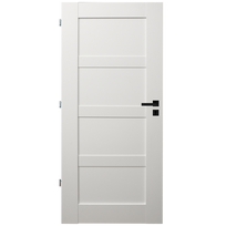 Durų varčia DOMIDOR EURO, baltos spalvos,  844 x 2030 mm, kairė